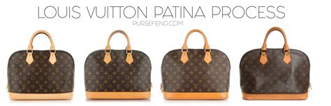 louis vuitton patina meaning